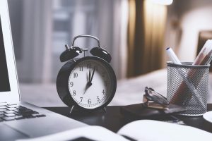 Set your alarm clock to go to sleep…