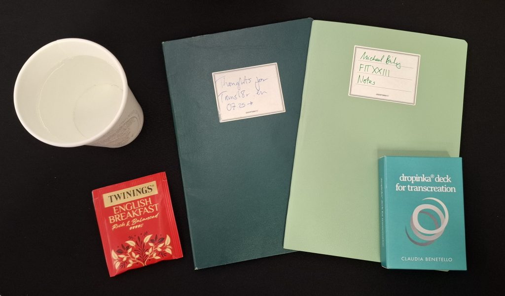 Notebooks - picture taken at FIT 2025
